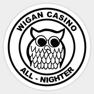 Wigan Casino All Nighter Sticker